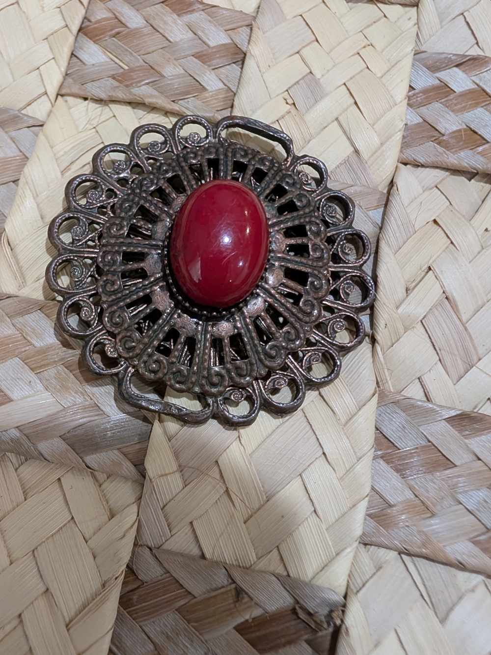 Vintage Incomplete Jewelry Piece For Crafts